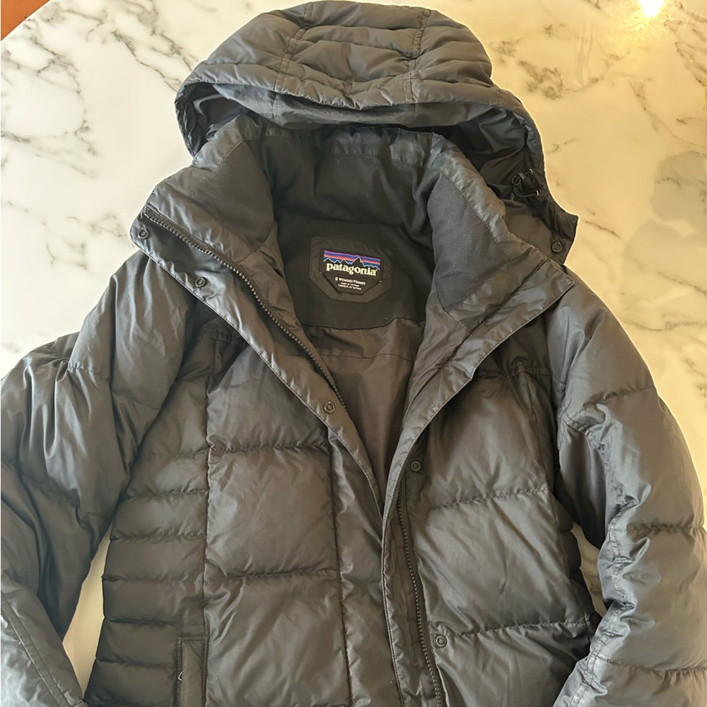 Patagonia Black Down With It Parka